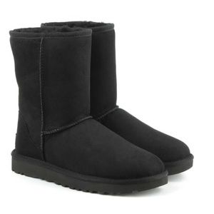 Ugg Australia, classic short leather boot Blk 9